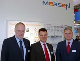 Peter Brogl (Product Manager Mersen Deutschland), Martin Kuntzer (DACH-VL Electrical Protection) und Andreas Altenhuber, nun Managing Director für Electrical Protection D+A.