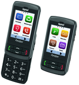 Slider- und Touchscreen-Handy für die Zielgrupper 50+: Tiptel präsentiert das ERgophone 6060 zur IFA. 