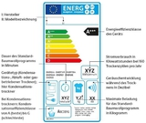 Der Energiesparverband informiert: Ab 29. Mai 2013 müssen alle Wäschetrockner, die in den Handel gelangen, mit dem neuen EU-Energielabel etikettiert werden. 