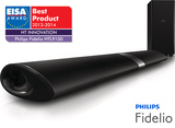 Die EISA-Jury wählte die Philips Fidelio SoundBar HTL9100 zur „Home Theater Innovation 2013-2014“. 