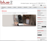 Blue2 will mit seinem Webshop sowohl B2B-Partner als auch Endkunden ansprechen. 