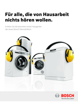 Auch der Fokus auf Geräuscharmut ist bei Bosch mit von dem Programm.
