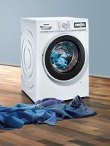 Siemens iQ 800 Waschmaschine beeindruckt bei Stiftung Wa-rentest mit Gesamtnote 1,6.