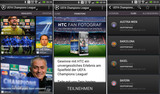 Die HTC App FottballFeed hält den Fußballfan immer auf dem Laufenden. 
