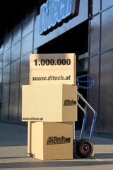Der größte österreichische Onlinehändler DiTech erhielt die 1 millionste Onlinebestellung und resümiert über 14 Jahre Onlinehandelserfahrung. (Foto: DiTech)
