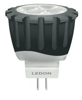 Der neue 4 Watt MR11 LED-Spot von Ledon hat einen Lichtstrom von 184 Lumen. Er ist damit der perfekte Ersatz für Niedervolt-Halogenlampen bis 20 Watt mit GU4-Sockel.
