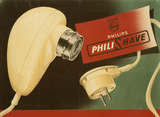 Der elektrische Rasierapparat Philishave mit rotierenden Messern wurde 1939 eingeführt.