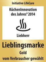 In den Jahren 2012 bis 2014 hat Liebherr für folgende drei Produkte die Auszeichnung „KüchenInnovation des Jahres“ bekommen: 