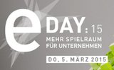 Der E-Day:15 findet am Donnerstag, 5. März 2015, bei freiem Eintritt ganztags in der WKÖ in Wien statt.