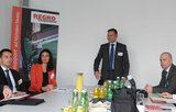 Moderierte wie immer engagiert das Pressetreffen im Headquarter: Michael Hauser, Leitung INDUSTRIALsales bei REGRO.