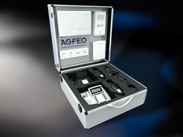 Der Agfeo ES-Präsentationskoffer kann von den Blue2-Fachhandelspartnern kostenlos für Vorführungen beim Kunden ausgeliehen werden. 
