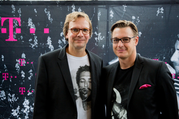 CEO Andreas Bierwirth und CMO Thomas Kicker haben heute die neue TEST-Kampagne von T-Mobile vorgestellt. 