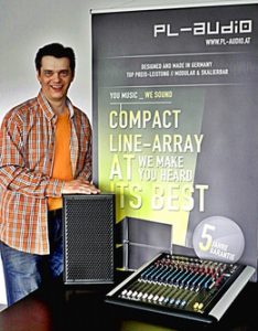 Hinter PL-Audio steht in Österreich mit Robert Gerstbauer ein Branchenprofi mit Audio-Expertise.