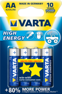 Die Varta High Energy Limited Edition (AA- und AAA-Packungen) soll den Umsatz „in die Höhe schießen“ lassen – 