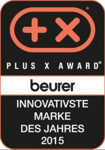 Zum fünften Mal in Folge kürt die Jury des Plus X Award den Ulmer Gesundheitsspezialisten Beurer zur „Innovativsten Marke des Jahres“ im Bereich Health and Personal Care. 