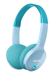 Der neue Philips OnEar-Kopfhörer SHK4000TL ist speziell auf die Anforderungen von Kindern abgestimmt.
