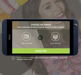 Der HTC Mood Player soll anhand von Selfies den Nutzern auf  deren Gefühlslage abgestimmte Playlists erstellen. 