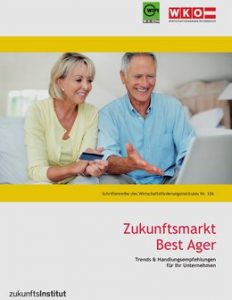 Empfehlungen und Innovationspotenziale für den Wachstumsmarkt „Best Ager” gibt es in der neu aufgelegten Broschüre. (©WKO)