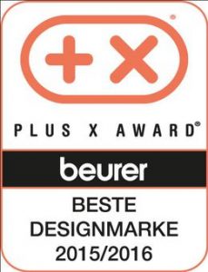 Der Ulmer Gesundheitsspezialist Beurer wurde von der Plus X Award Jury zur „besten Designmarke 2015/ 2016“ gewählt. 