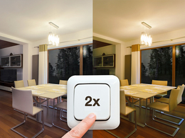 Mit der innovativen Dual Color LED-Lampenserie liefert Ledon für jede Gelegenheit das passende Licht. (©Ledon)
