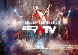 ATV startet im Herbst eine große Image-Kampagne – die Botschaft „Wir lieben Fernsehen” wird u.a. von Günther Nussbaum transportiert. 