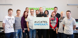 Das Service4Handy-Team, wird in Zukunft sämtliche Produkte von Alcatel OneTouch servicieren.