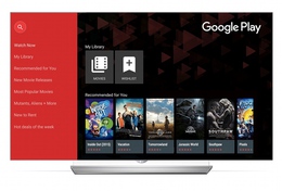 Der Google Service sorgt ab sofort für hervorragenden Content auf LG Smart TVs, Tablets und Smartphones. (©LG Austria)