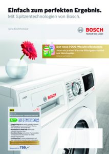 Mit der Auftaktaktion 2016 stellt Bosch seine Innovationen ins Rampenlicht. 