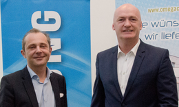 Michael Grafoner, Head of Consumer Electronics Samsung Electronics Austria, und Omega-GF Günter Neubauer gaben heute die neue Distributions-Partnerschaft bekannt.