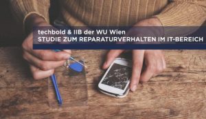 techbold und WU Wien untersuchten in einer Studie das IT- Reparaturverhalten der Österreicher. 
