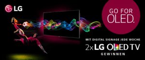 Bei der Kampagne gibt es neun Wochen lang jede Woche zwei LG 55EG9109 55 Zoll Curved OLED-TVs für die besten zwei Unternehmen zu gewinnen.