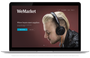 WeMarket ist die weltweit erste Online-Handelsplattform im B2B-Bereich, auf der Distributoren, Grossisten und Händler von Lagerbeständen mit bekannten Markenherstellern in Kontakt treten und Waren austauschen. 
