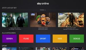 Sky Online ist jetzt auf der neuesten Generation von Apple TV verfügbar und bietet flexiblen und sofortigen Zugriff auf die besten Sky Inhalte. (©Sky)

