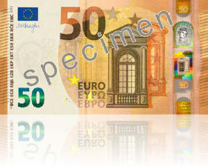 Nach den 5-, 10- und 20- Euro-Banknoten, wird mit Frühjahr 2017 die neue 50-Euro-Banknote eingeführt. Analog zum 20 Euro Schein enthält der neue 50iger dieselben „leicht zu überprüfenden Sicherheitsmerkmale“, wie die ÖNB verspricht. 
