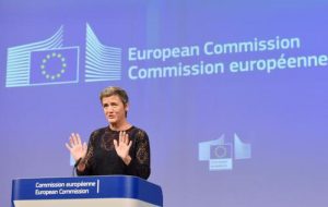 EU-Kommissarin MArgrethe Vestager zieht für Google die Schrauben an. Die Kommission verfüge nun über zusätzliche Beweise, dass der IT-Gigant seine marktbeherrschende Stellung missbraucht hätte. (Foto: EU)