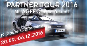 Agfeo geht wieder auf Tour. Stationen in Österreich sind in Graz, Wien und Salzburg - und vielleicht ist auch der Agfeo-Delo bei dem einen oder anderen Event dabei. 