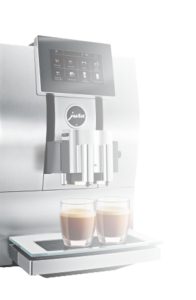 Oder der neue Espresso-/Kaffee-Vollautomat der Premium-Klasse von Jura, die Z8.