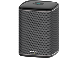 Mit dem ARENA bietet Riva auch einen kompakten, mobil einsetzbaren Netzwerk- und Streaming-Lautsprecher. 