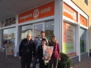 Walter, Dietmar, Irmgard und Ulrike Dohr feierten in Wolfsberg das 35jährige Jubiläum von Expert Dohr.