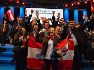 Wie bereits 2014 glänzte das Team Austria auch bei den diesjährigen Berufseuropameisterschaften EuroSkills von 30. November bis 04. Dezember im schwedischen Göteborg und konnte den Europameistertitel mit insgesamt 14 Medaillen erfolgreich verteidigen. (©WKO)
