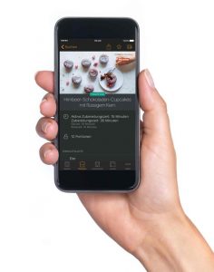 „Übersichtlich auf dem Smartphone oder Tablet“: Verschiedene Filterfunktionen und eine Einkaufsliste sollen das Kochen mithilfe der Miele@mobile App zu einem Vergnügen machen. 