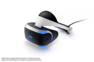 …sowie das PlayStation VR Virtual Reality System.
