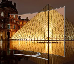 Im Carrousel du Louvre unterhalb des weltbekannten Museums hieß es erstmals Vorhang auf für die QLED TVs 2017 