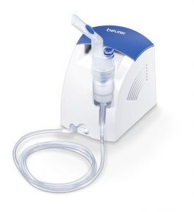 Der Beurer IH 26 ist ein Inhalator mit zusätzlicher Nasendusche.