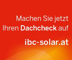 …mit Verlinkung zum Dachcheck (Solarstromrechner) auf der IBC Solar Webseite.