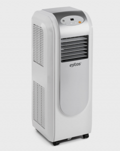 Das kleinere Modell Eycos PAC 2000 E kühlt mit max. 2,1 kW Räume von rund 65 m³ auf bis zu 16°C herunter.