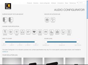 Mit einigen neuen Programmen wie dem Audac Audio Konfigurator unterstützt Tremtec AV bei der Suche nach dem richtigen Produkt.
