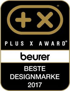 Zudem wurde Beurer in diesem Jahr außerdem zum vierten Mal in Folge als „Beste Designmarke“ ausgezeichnet.