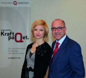 Anna-Theresa Korbutt und Josef Berner führen in Zukunft Q Logistics, das Joint Venture zwischen Quehenberger und der ÖBB.