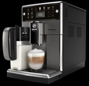 Die neue Saeco PicoBaristo Deluxe von Philips kann zwölf Kaffeespezialitäten, die intuitiv via LED-Touchdisplay anwählbar sind, zubereiten.